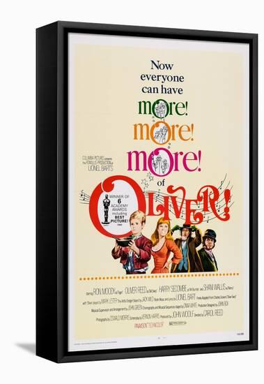 Oliver!, Mark Lester, Shani Wallis, Ron Moody, Oliver Reed, 1968-null-Framed Stretched Canvas