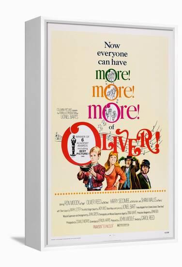 Oliver!, Mark Lester, Shani Wallis, Ron Moody, Oliver Reed, 1968-null-Framed Stretched Canvas
