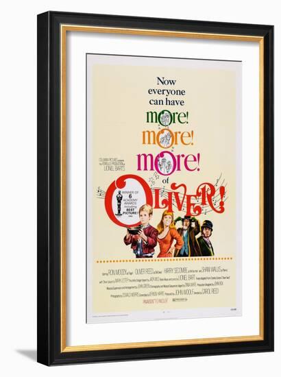 Oliver!, Mark Lester, Shani Wallis, Ron Moody, Oliver Reed, 1968-null-Framed Art Print