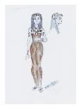 Designs for Cleopatra XXXVII-Oliver Messel-Framed Premium Giclee Print