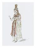 Designs For Cleopatra LV-Oliver Messel-Framed Premium Giclee Print