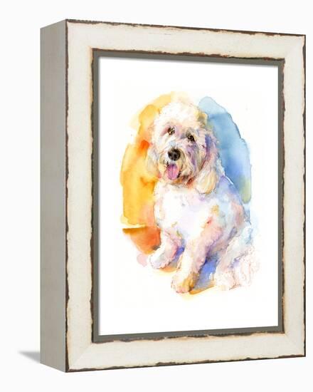 Oliver Portrait, 2016-John Keeling-Framed Premier Image Canvas