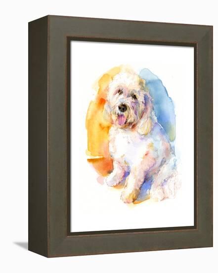 Oliver Portrait, 2016-John Keeling-Framed Premier Image Canvas