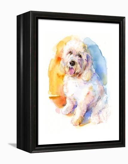 Oliver Portrait, 2016-John Keeling-Framed Premier Image Canvas