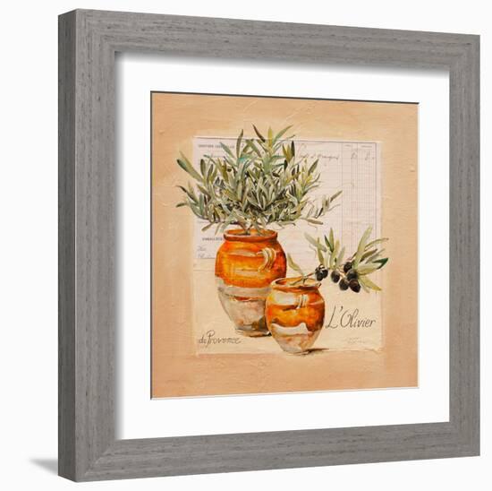 Oliver pot-Lizie-Framed Art Print