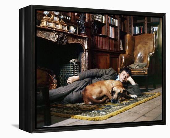 Oliver Reed-null-Framed Stretched Canvas