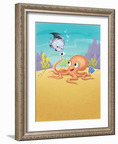 Oliver's Twist - Turtle-James Rhinehelder-Framed Giclee Print