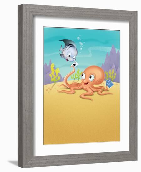 Oliver's Twist - Turtle-James Rhinehelder-Framed Giclee Print