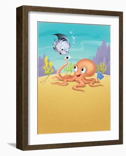 Oliver's Twist - Turtle-James Rhinehelder-Framed Giclee Print