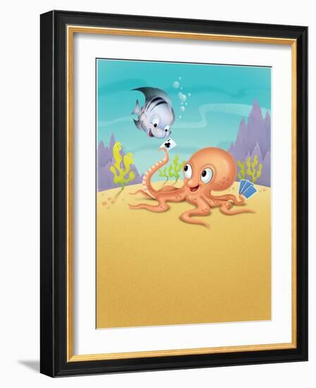 Oliver's Twist - Turtle-James Rhinehelder-Framed Giclee Print