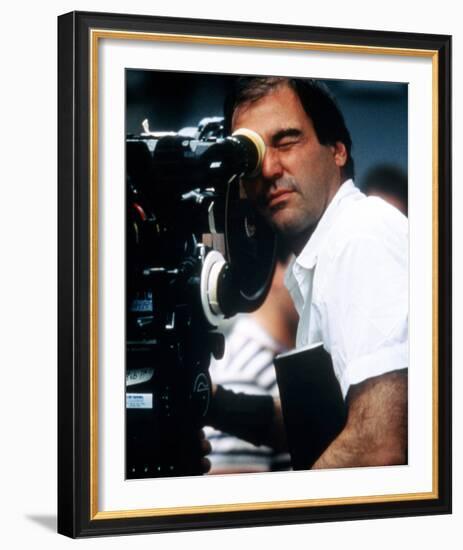 Oliver Stone, Wall Street (1987)-null-Framed Photo