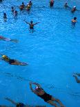 Water Aerobics in Pool at Kowloon Park, Hong Kong-Oliver Strewe-Mounted Photographic Print