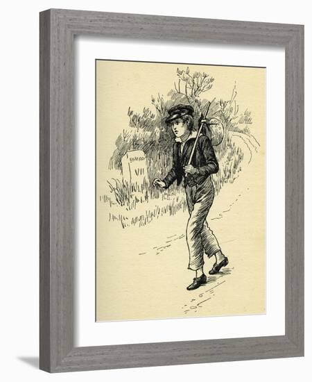 Oliver Twist by Charles Dickens-Harold Copping-Framed Giclee Print