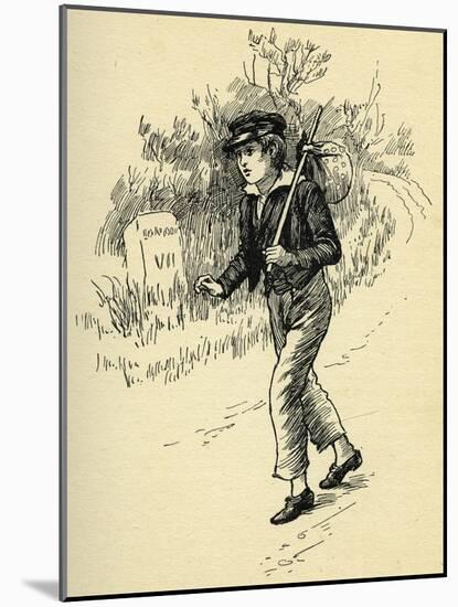Oliver Twist by Charles Dickens-Harold Copping-Mounted Giclee Print