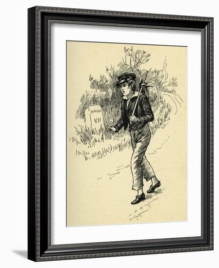 Oliver Twist by Charles Dickens-Harold Copping-Framed Giclee Print