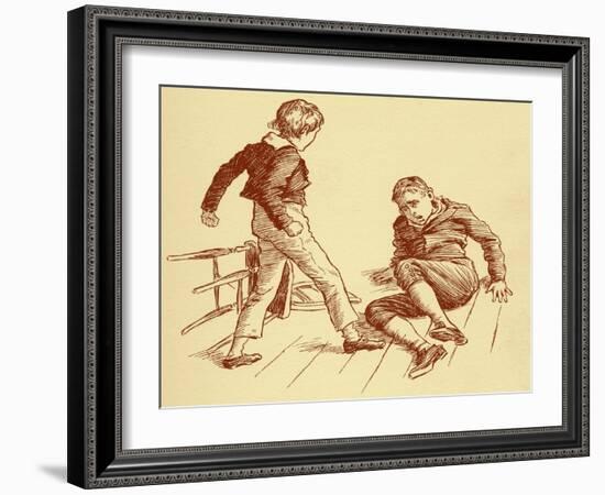 Oliver Twist by Charles Dickens-Harold Copping-Framed Giclee Print