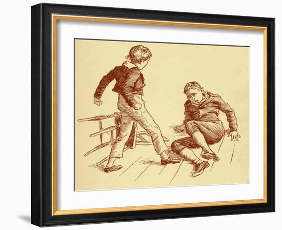 Oliver Twist by Charles Dickens-Harold Copping-Framed Giclee Print