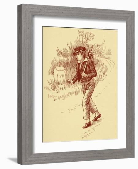 Oliver Twist by Charles Dickens-Harold Copping-Framed Giclee Print