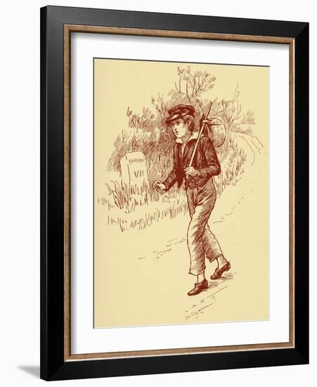 Oliver Twist by Charles Dickens-Harold Copping-Framed Giclee Print