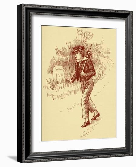 Oliver Twist by Charles Dickens-Harold Copping-Framed Giclee Print