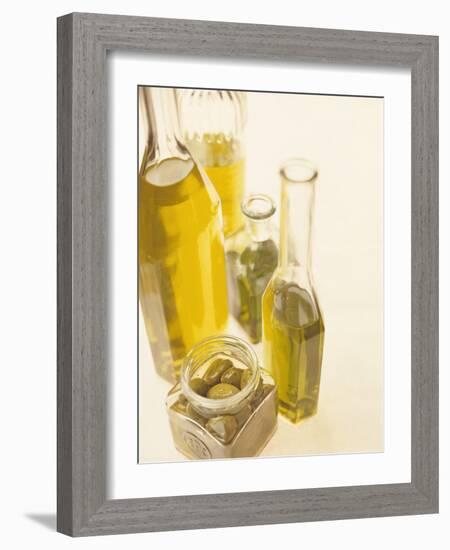 Olives And Olive Oil-David Munns-Framed Photographic Print