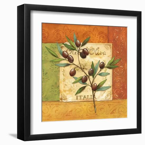 Olives du Midi II-Delphine Corbin-Framed Art Print