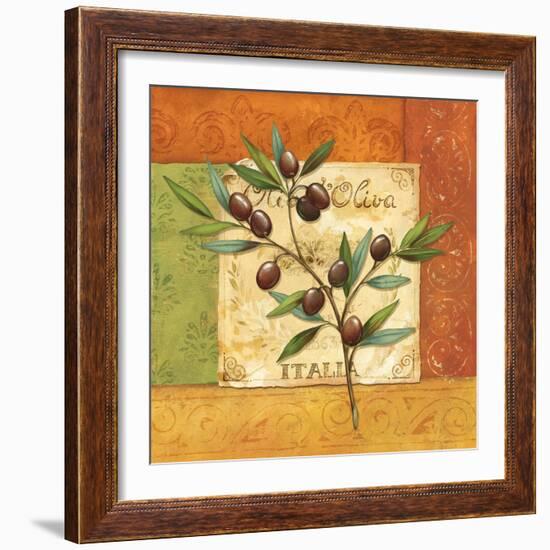 Olives du Midi II-Delphine Corbin-Framed Art Print