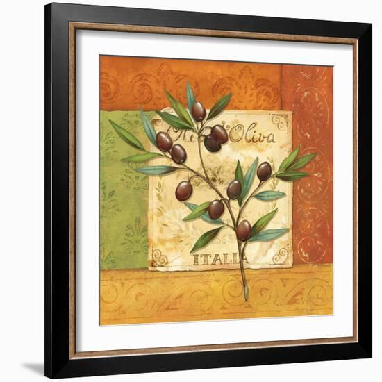 Olives du Midi II-Delphine Corbin-Framed Art Print