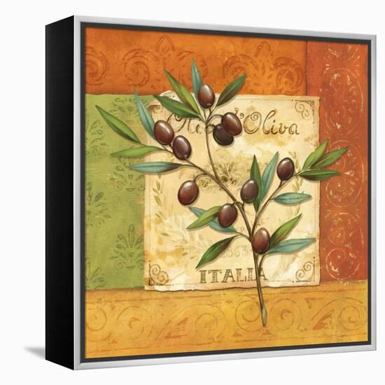 Olives du Midi II-Delphine Corbin-Framed Stretched Canvas