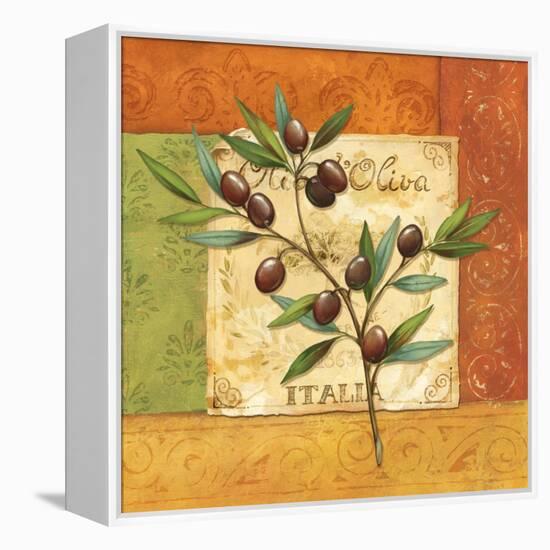 Olives du Midi II-Delphine Corbin-Framed Stretched Canvas