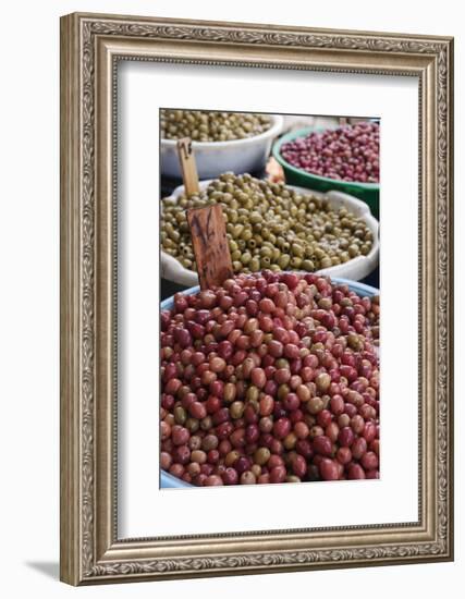 Olives in the Souk, Essaouira, Atlantic Coast, Morocco, North Africa, Africa-Stuart Black-Framed Photographic Print