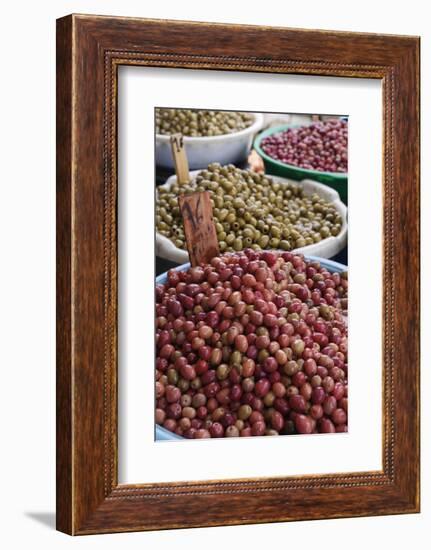 Olives in the Souk, Essaouira, Atlantic Coast, Morocco, North Africa, Africa-Stuart Black-Framed Photographic Print