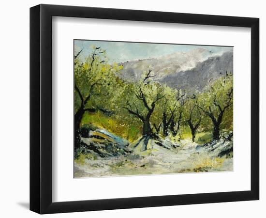 Olivetrees-Pol Ledent-Framed Art Print