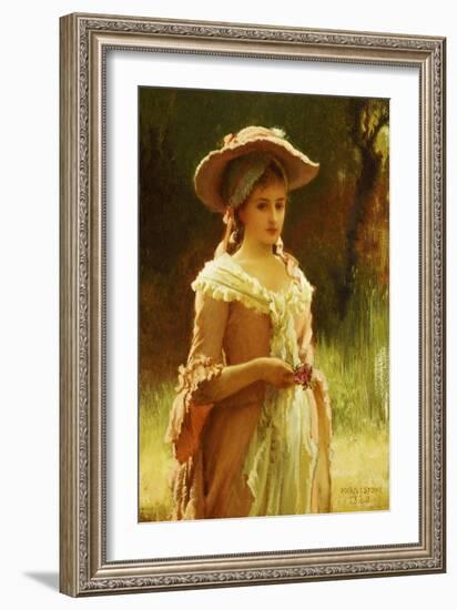 Olivia, 1880-Marcus Stone-Framed Giclee Print