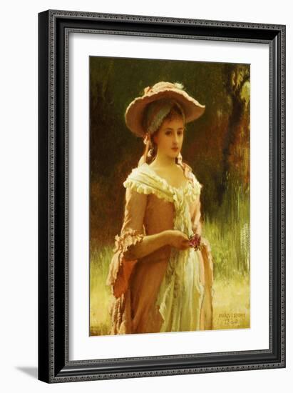 Olivia, 1880-Marcus Stone-Framed Giclee Print