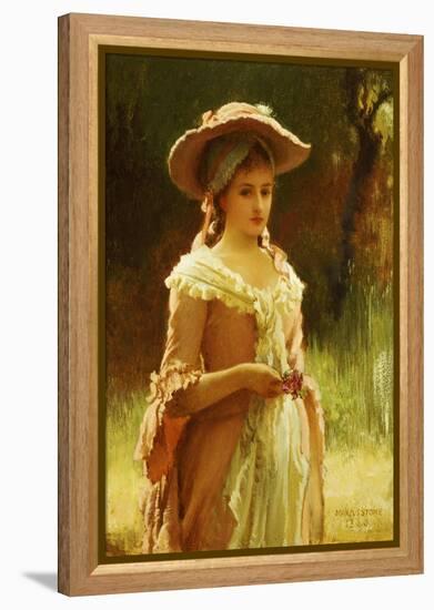 Olivia, 1880-Marcus Stone-Framed Premier Image Canvas