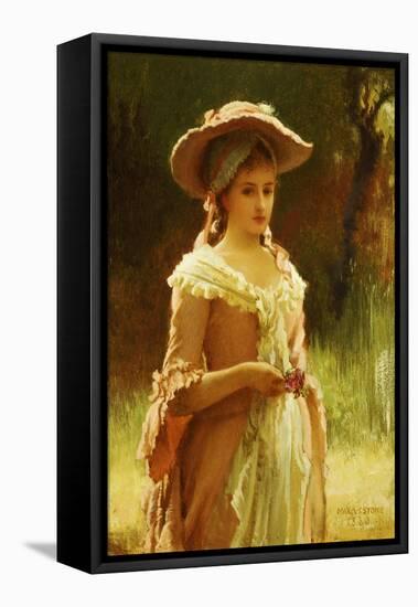 Olivia, 1880-Marcus Stone-Framed Premier Image Canvas