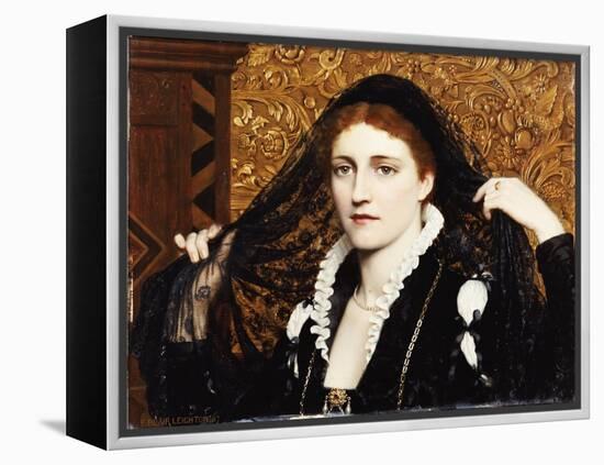 Olivia, 1887-Edmund Blair Leighton-Framed Premier Image Canvas