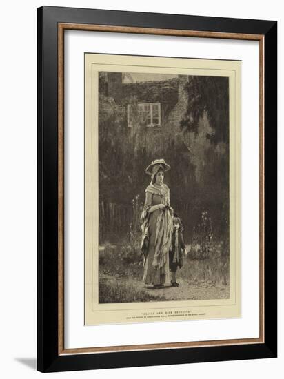 Olivia and Dick Primrose-Marcus Stone-Framed Giclee Print
