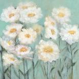 White Poppies 2-Olivia Long-Mounted Art Print