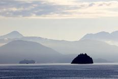 A Hurtigruten Cruise Boat in the Fjords of Norway, Scandinavia, Europe-Olivier Goujon-Framed Photographic Print