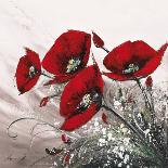 Bouquet de Coquelicots II-Olivier Tramoni-Framed Art Print