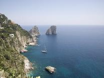 Boats for the Visit to the Famous Blue Grotto, Capri, Bay of Naples, Italy, Europe-Olivieri Oliviero-Photographic Print