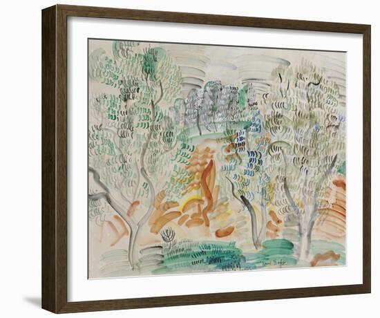 Oliviers-Raoul Dufy-Framed Giclee Print