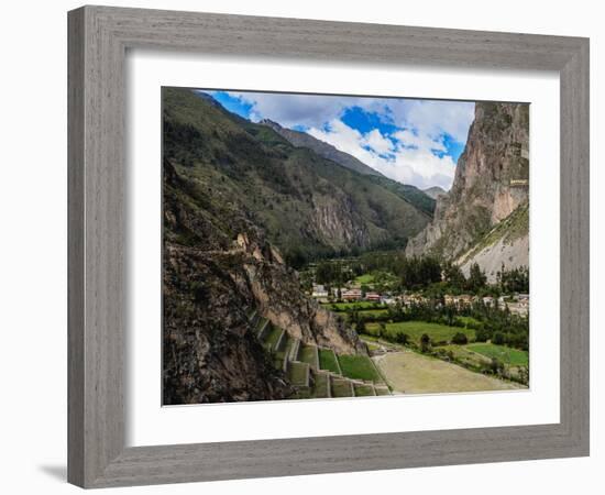 Ollantaytambo Ruins, Sacred Valley, Cusco Region, Peru, South America-Karol Kozlowski-Framed Photographic Print