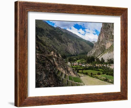 Ollantaytambo Ruins, Sacred Valley, Cusco Region, Peru, South America-Karol Kozlowski-Framed Photographic Print