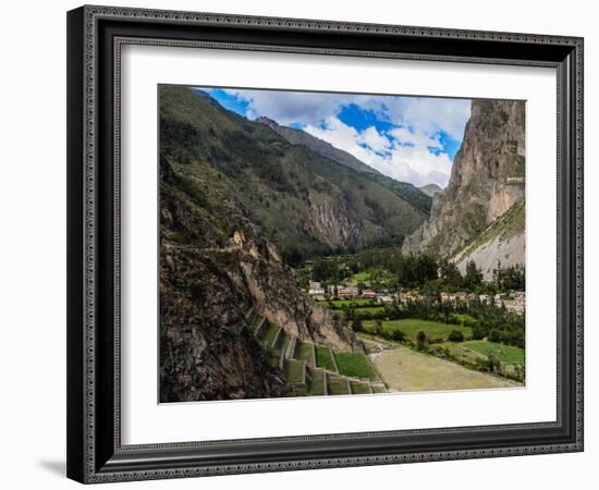 Ollantaytambo Ruins, Sacred Valley, Cusco Region, Peru, South America-Karol Kozlowski-Framed Photographic Print