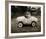 Ollie In His Car-Pete Kelly-Framed Giclee Print