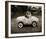 Ollie In His Car-Pete Kelly-Framed Giclee Print