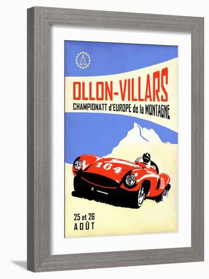 Ollon-Villars-Mark Rogan-Framed Art Print